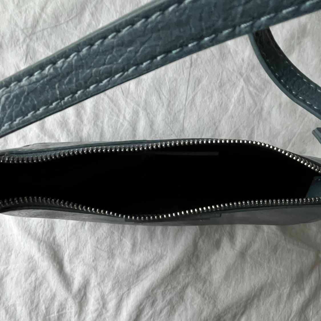 Blå baguetteväska  - 92