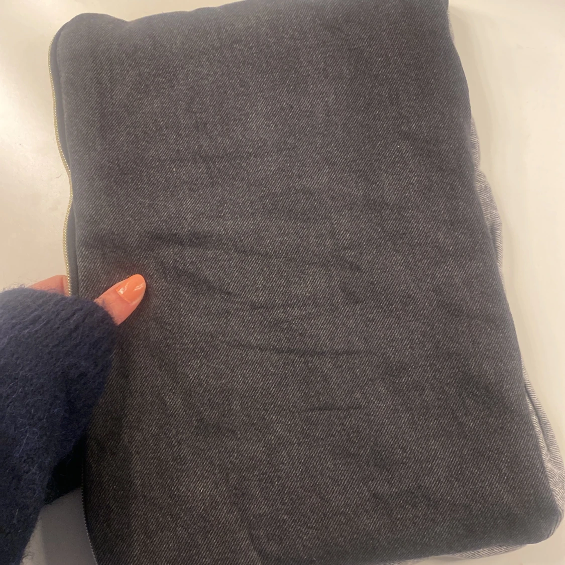 Datorfodral i jeansmaterial - 91