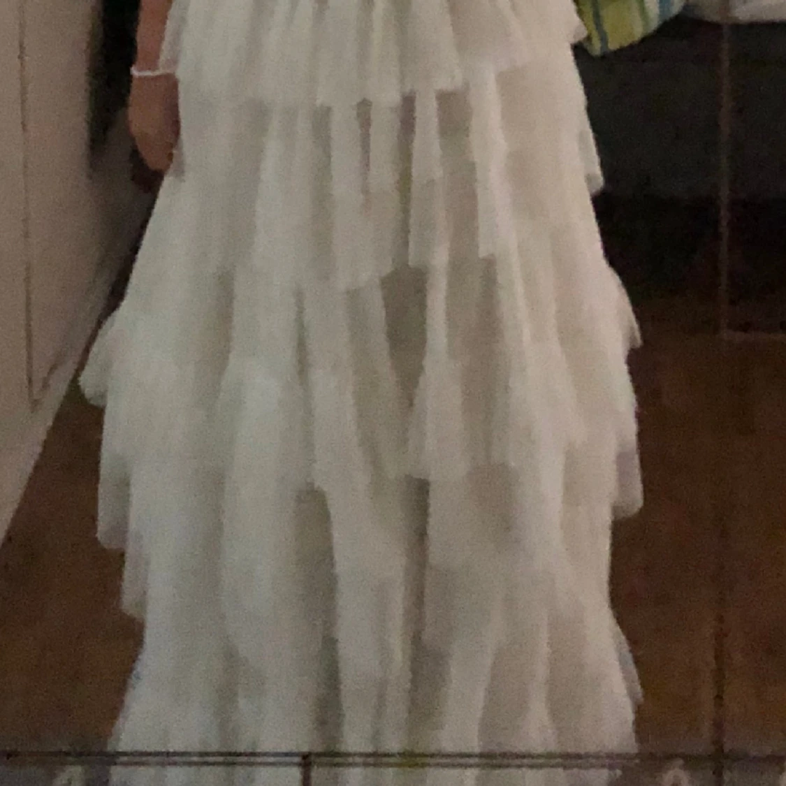 Vit klänning  - 90