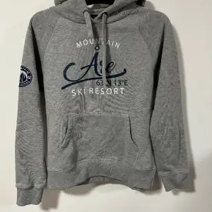 Hoodie i storlek 38, köpt i Åre! Den är i stort sätt oanvänd❤️