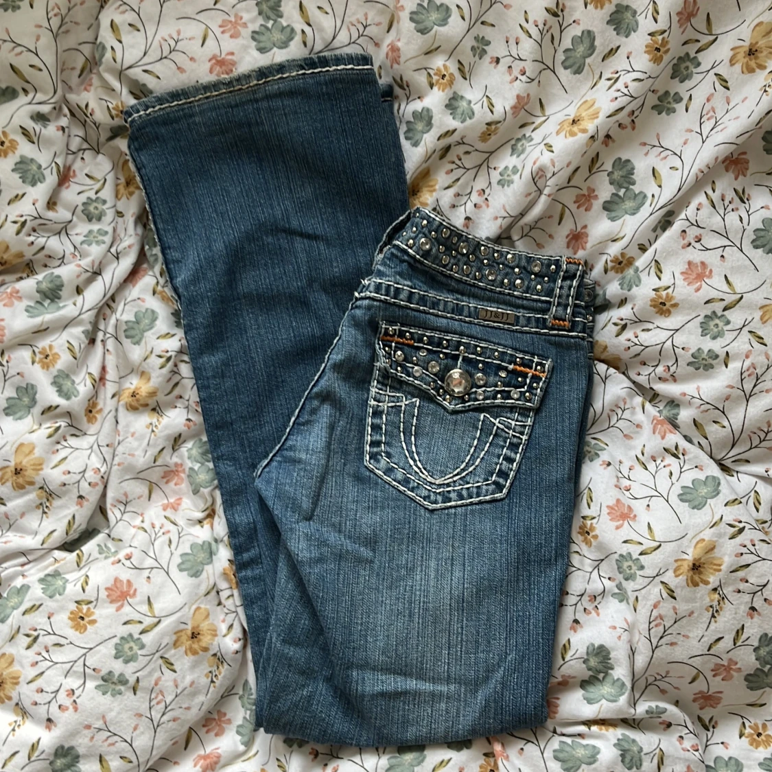 Low waist bootcut jeans - 90