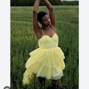 Volangklänning - Den är helt ny har aldrig använt prislappen är kvar kan inte använda den för den är lite för liten för mig.