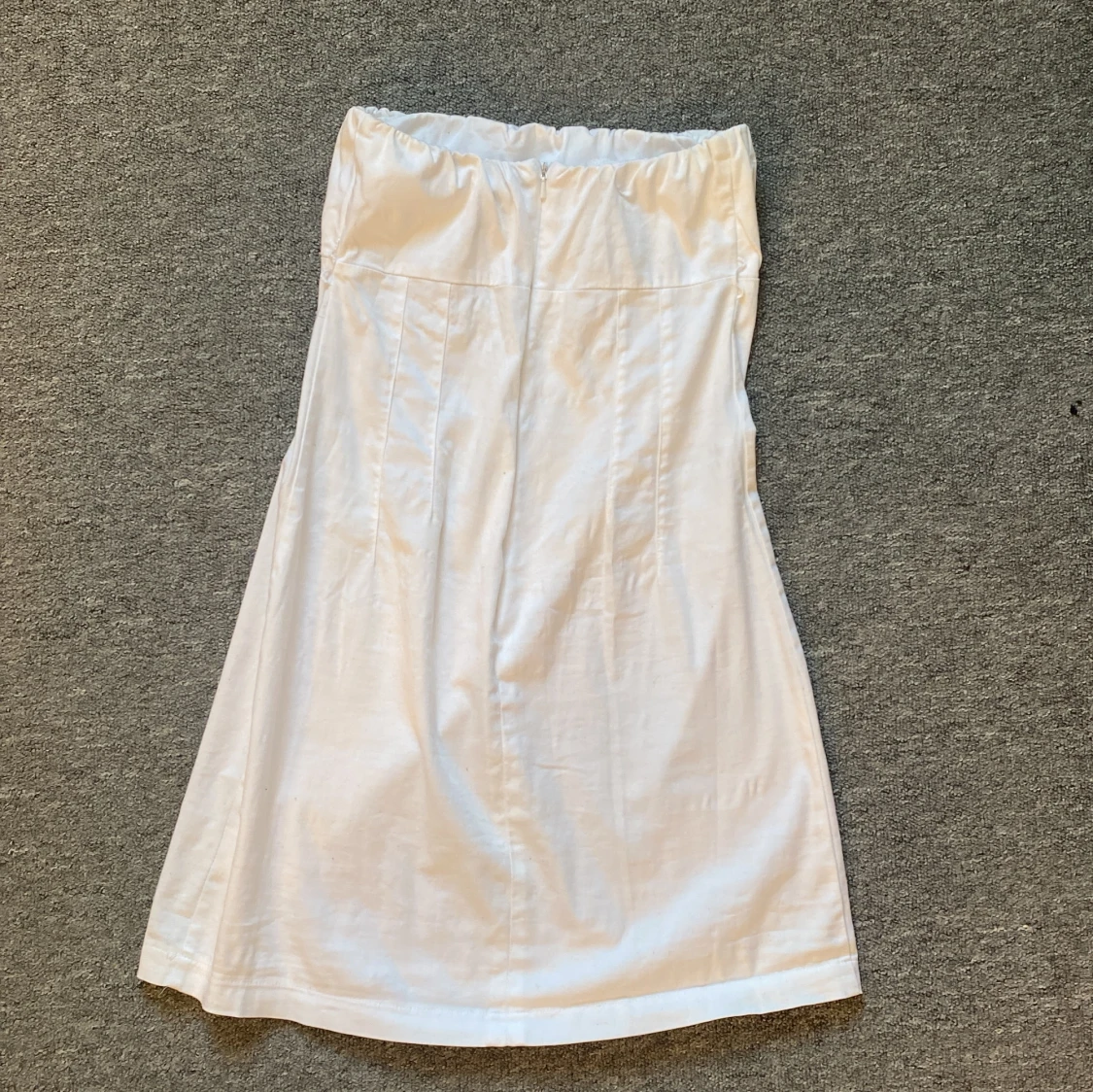 Vit kortklänning  - 90