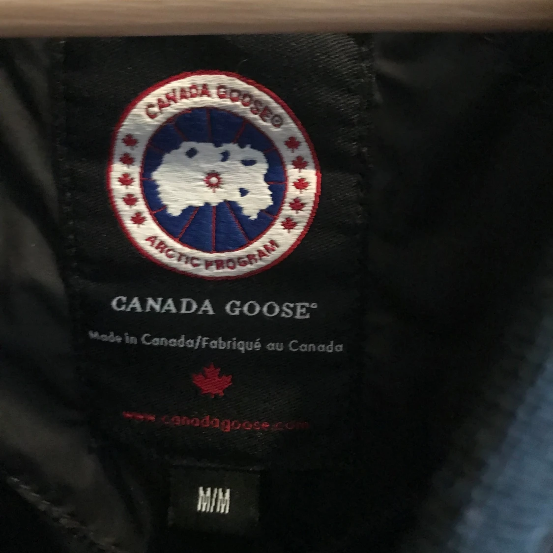 Svart Canada Goose pullover jacka - 90