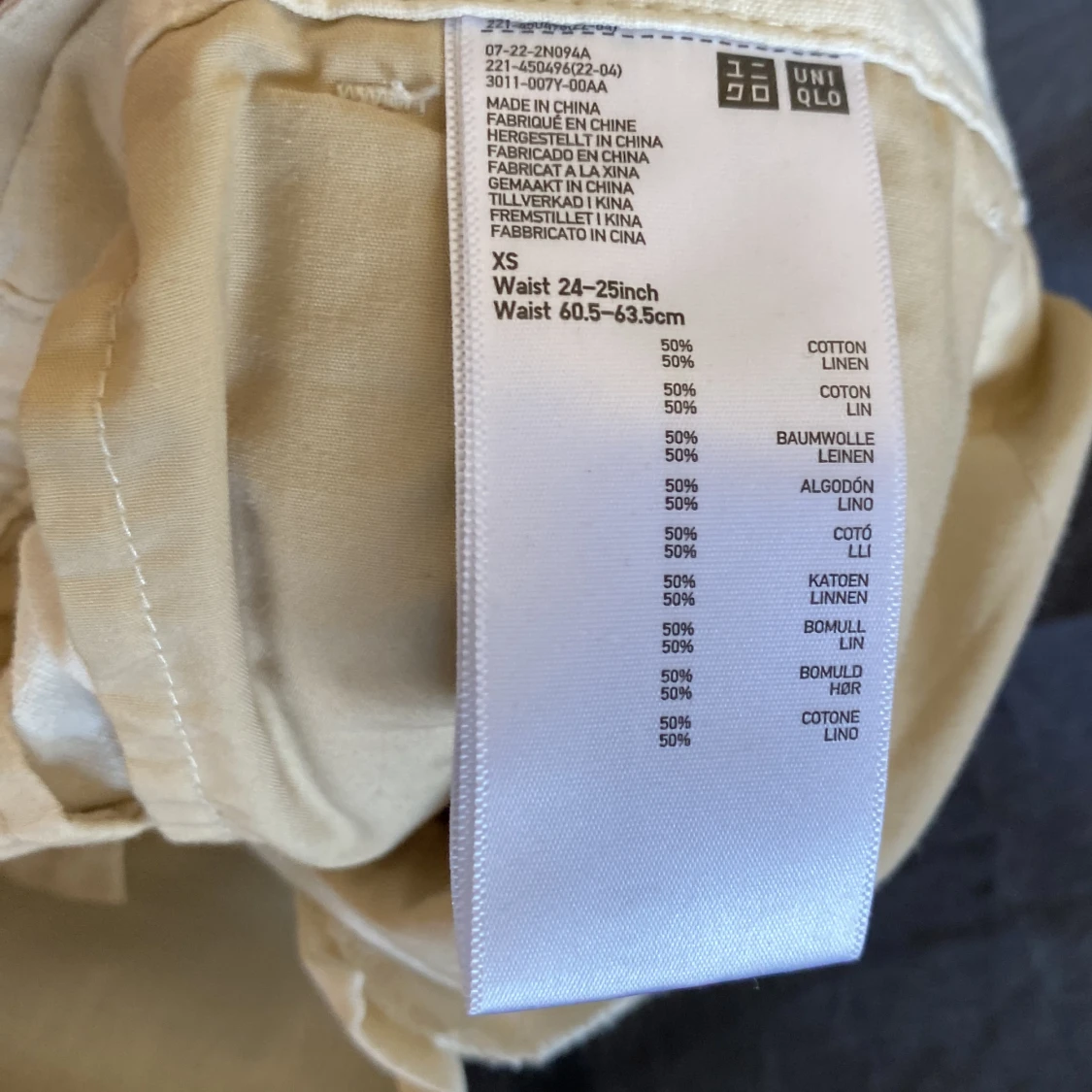 Linnebyxor pris diskuteras  - 91