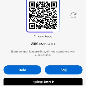 Konsert ståplats för 2400 - Konsert två ståplats för 2400