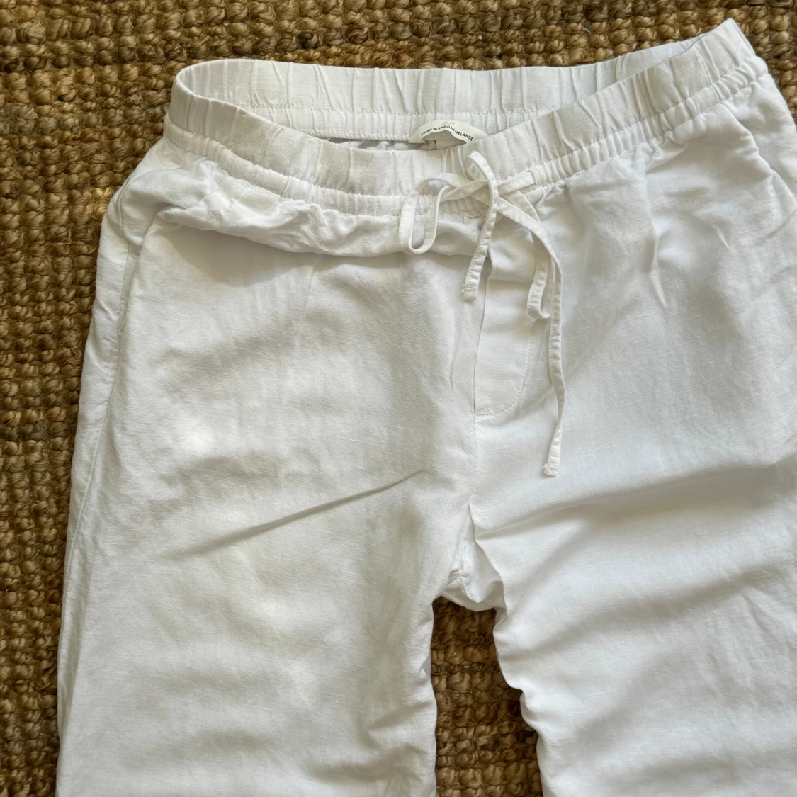 Vit linnebyxor 🤍 - 90