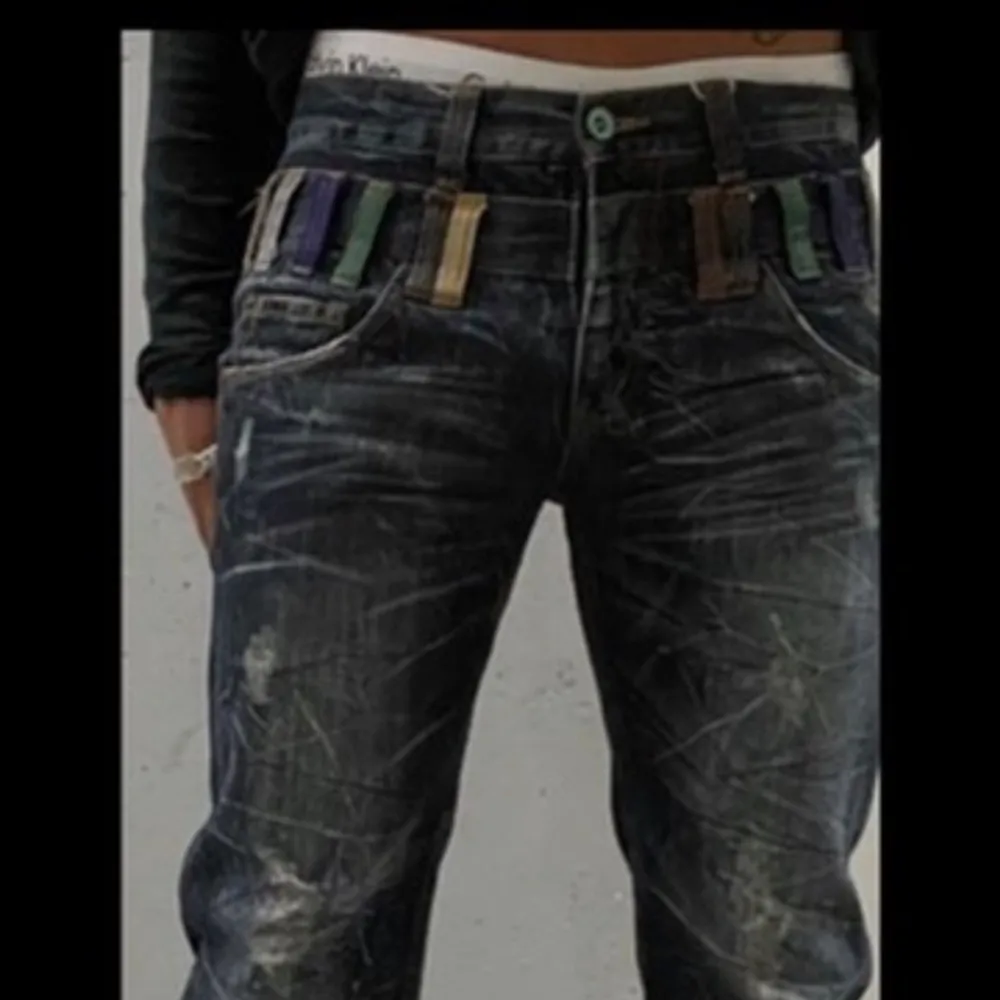 Evisu reworked jeans W31/L32. Jeans & Byxor.