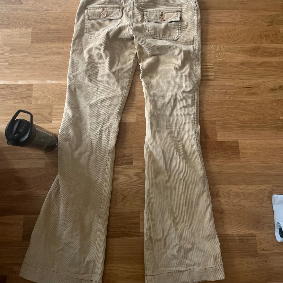 Lågmidjade bootcut jeans - 90