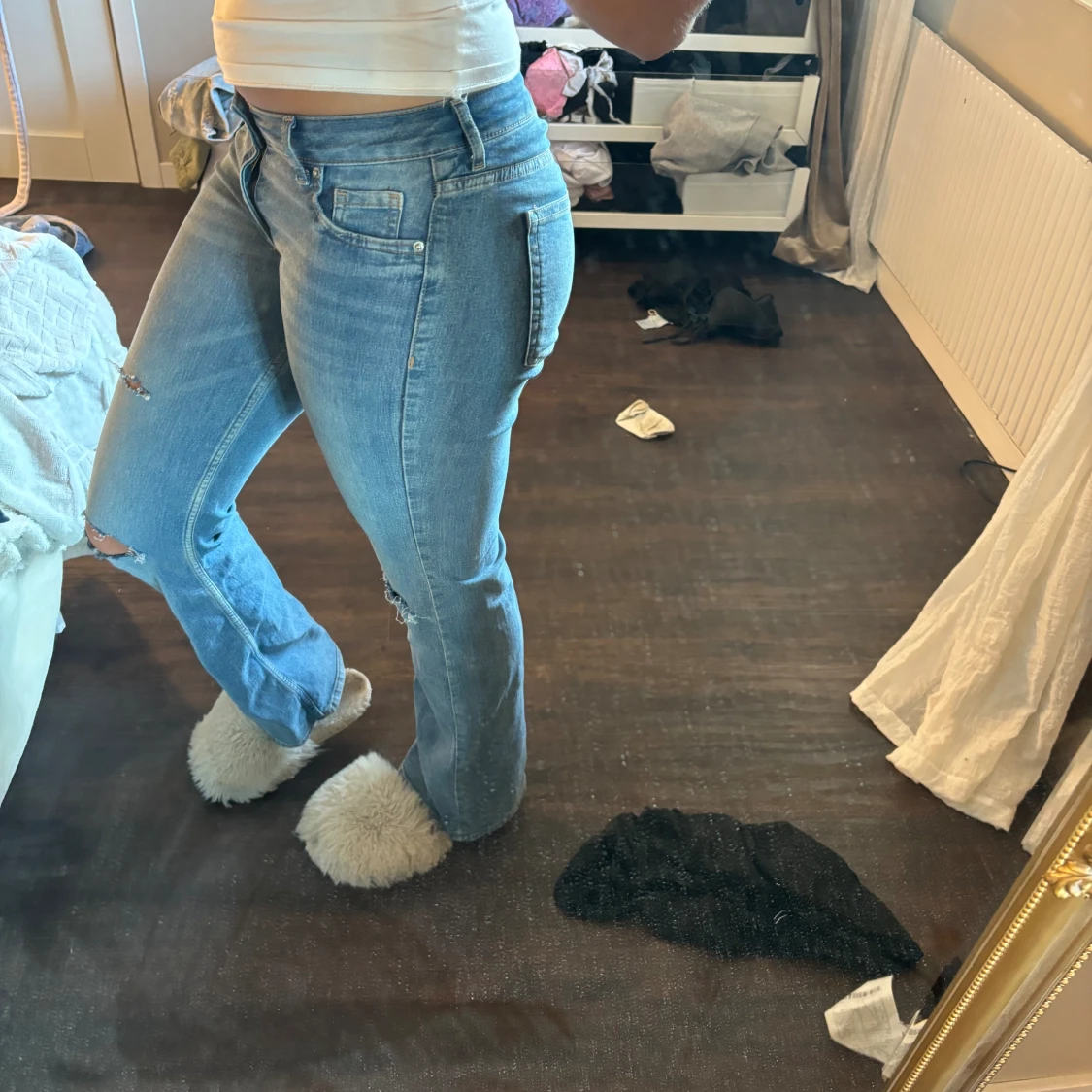 Lågmidjade jeans  - 90
