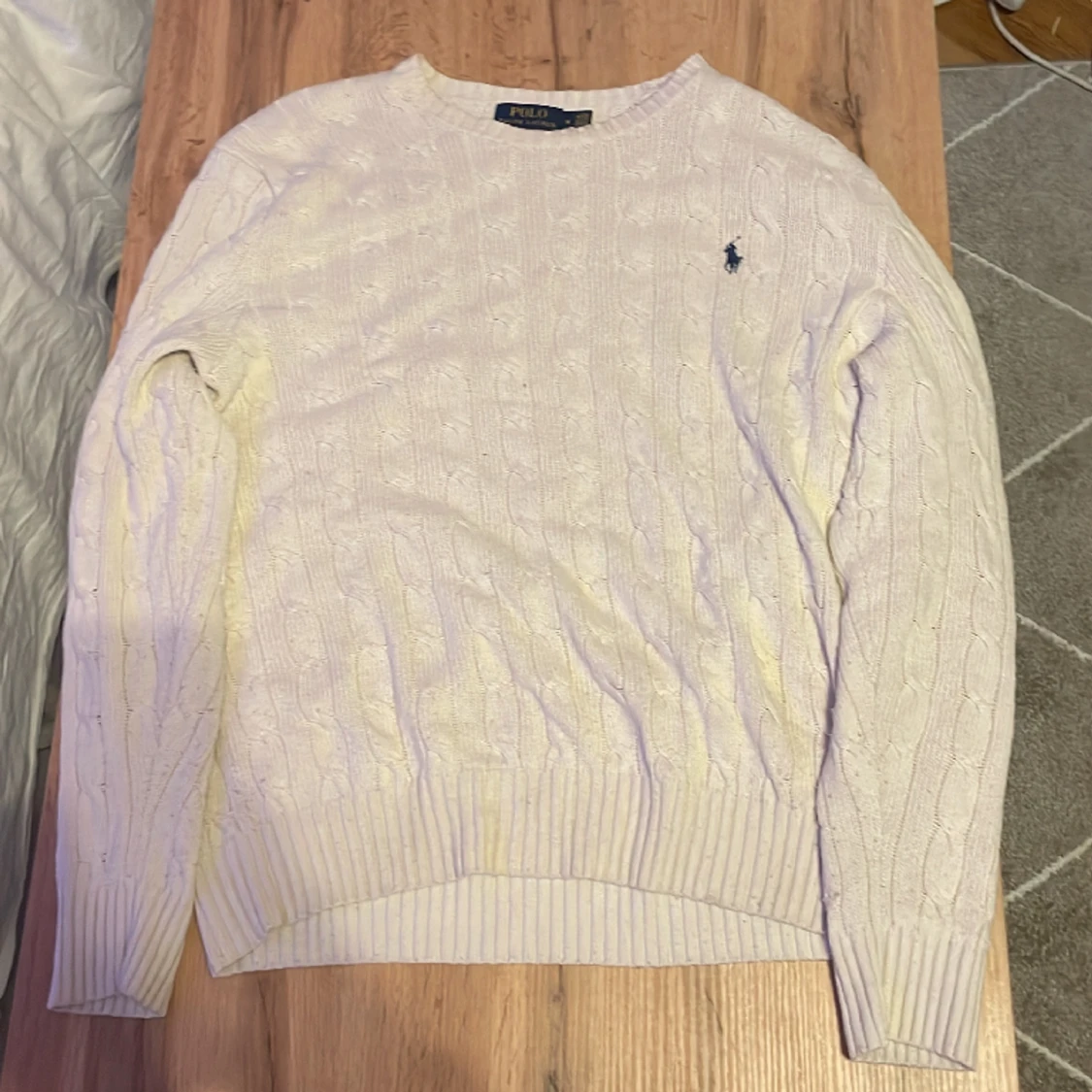 Stickad Ralph lauren tröja