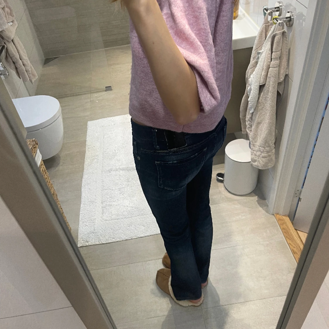 Lågmidjade jeans - 90