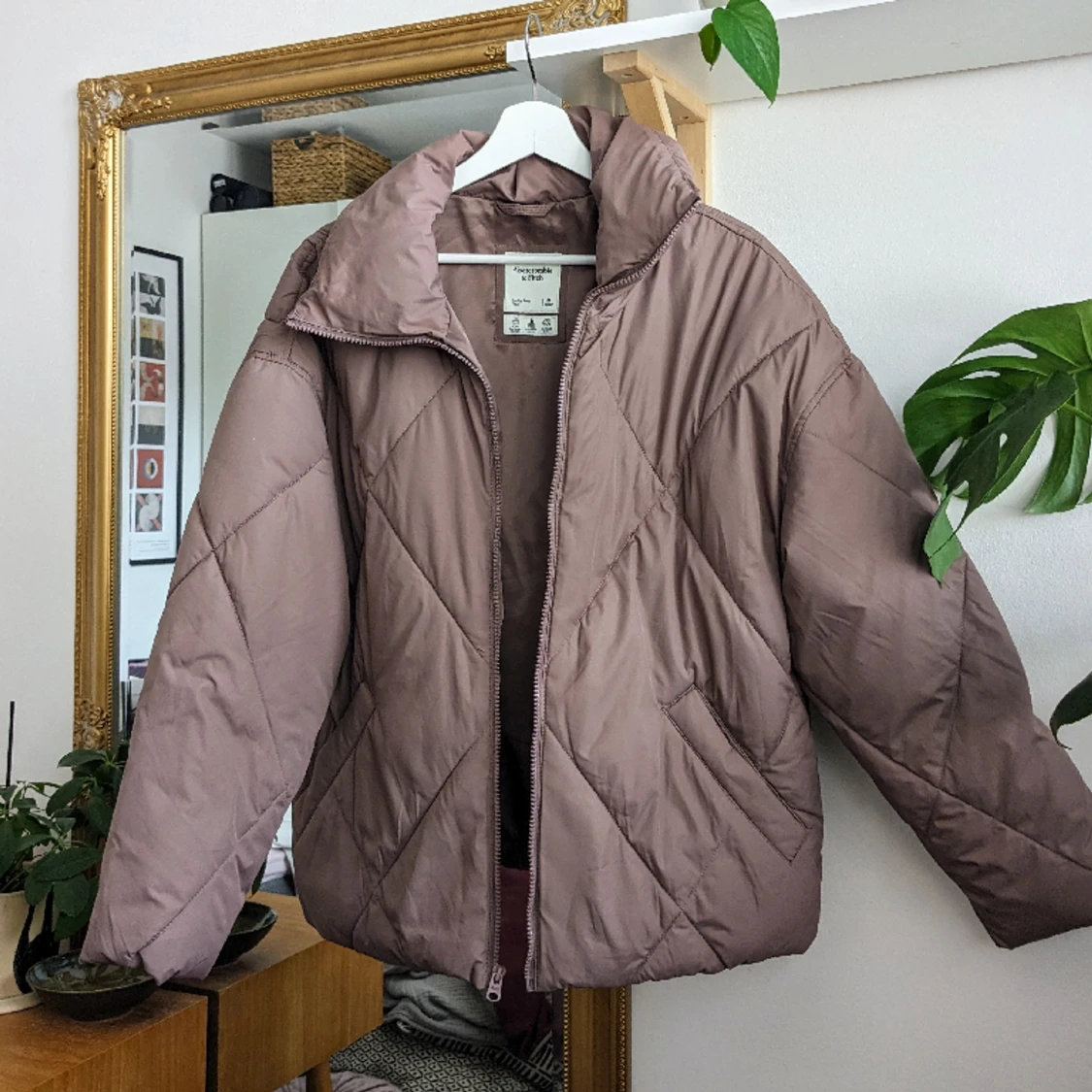 Abercrombie & Fitch quilted puffer