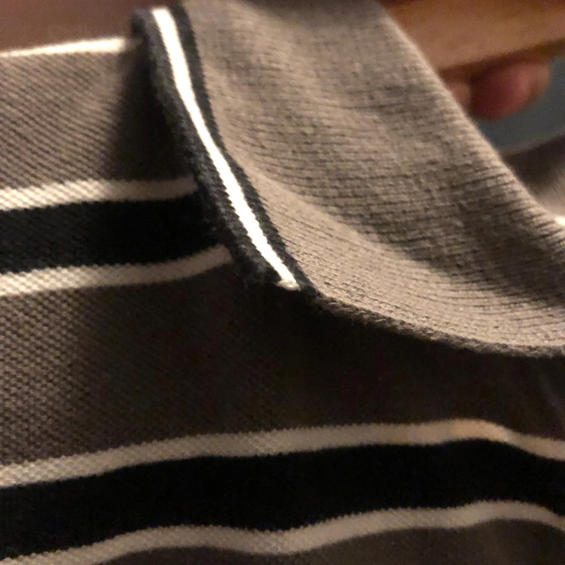 Randig Brun 2000s skorta - 91