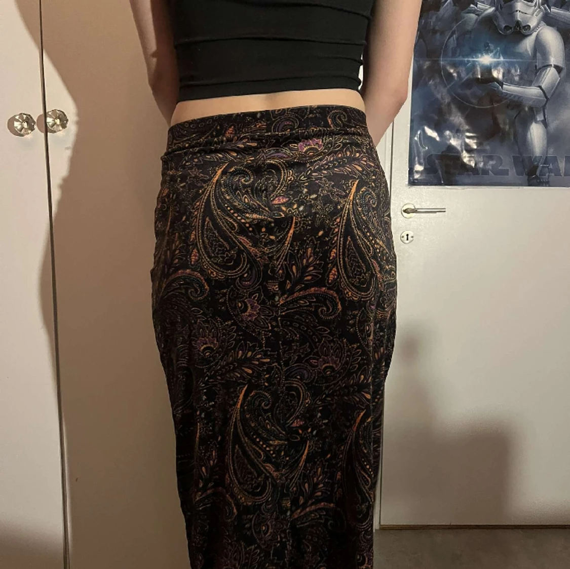 Boho midikjol mönstrad - 91