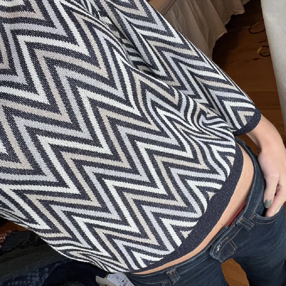 Trekvartsärmad Topp - 91