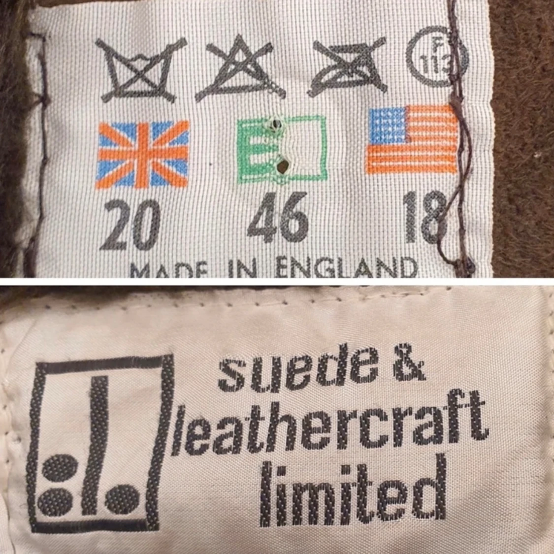 Brun mocka teddy kappa, Vintage - 90