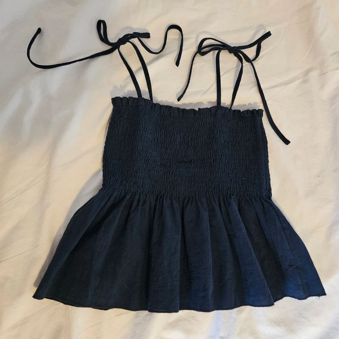 Marinblå sommartopp