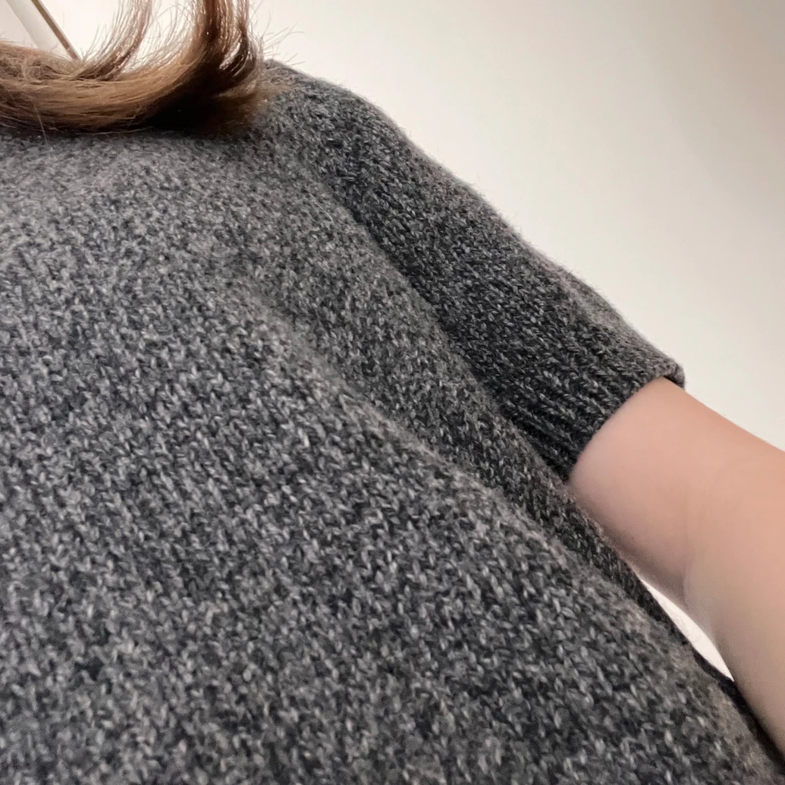 Stickad T-skirt - 90