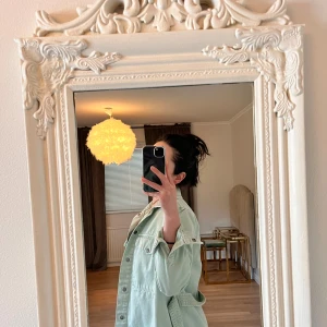 Ljusgrön jeans jacka  - Ljusgrön jeans jacka i nyskick 