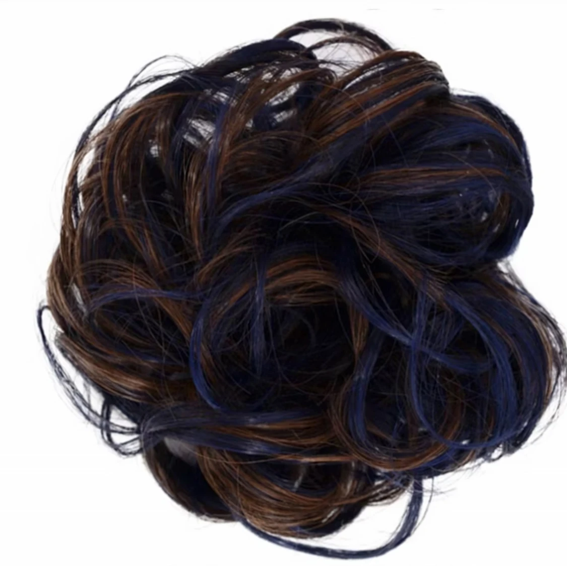 Scrunchie Hårbit Lockigt Vågig  - 91