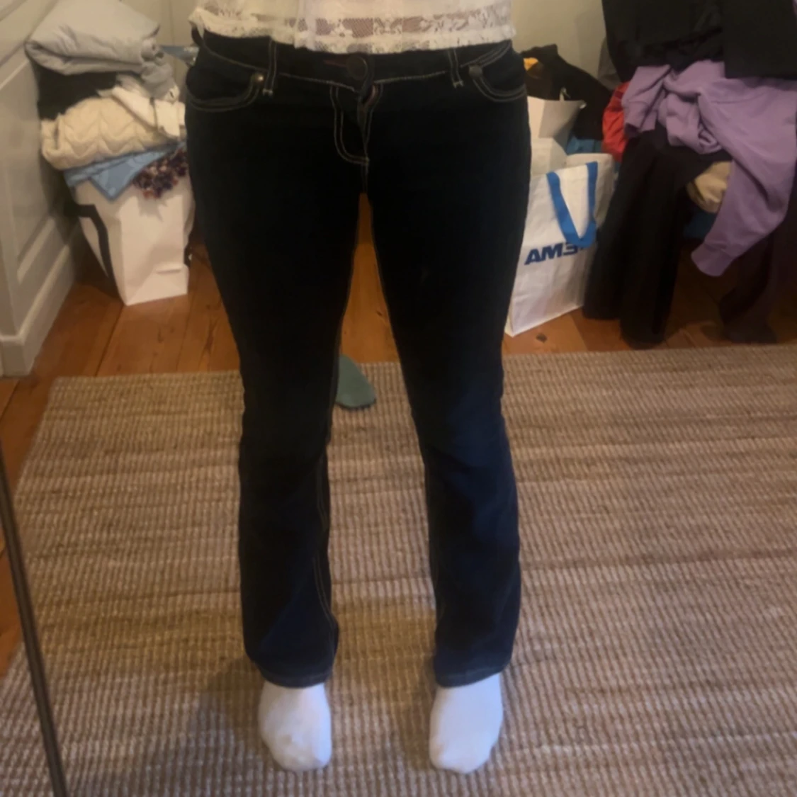 Wrangler jeans lågmidjade  - 91