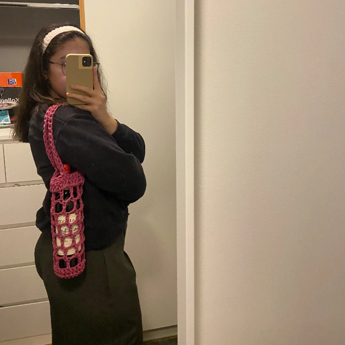 Virkad (vin)-väska - 90