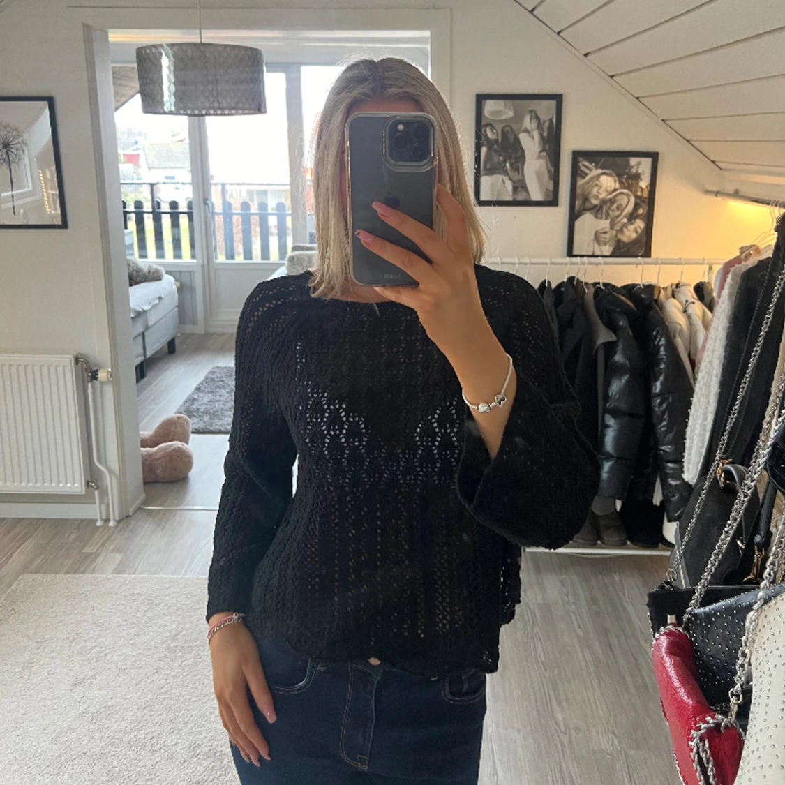 Stickad tröja  - 90