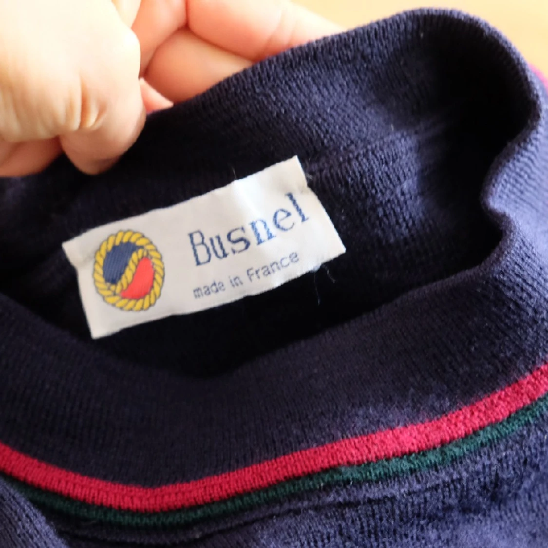 Busnel ulltröja, Large(stl. 40), mörkblå - 91