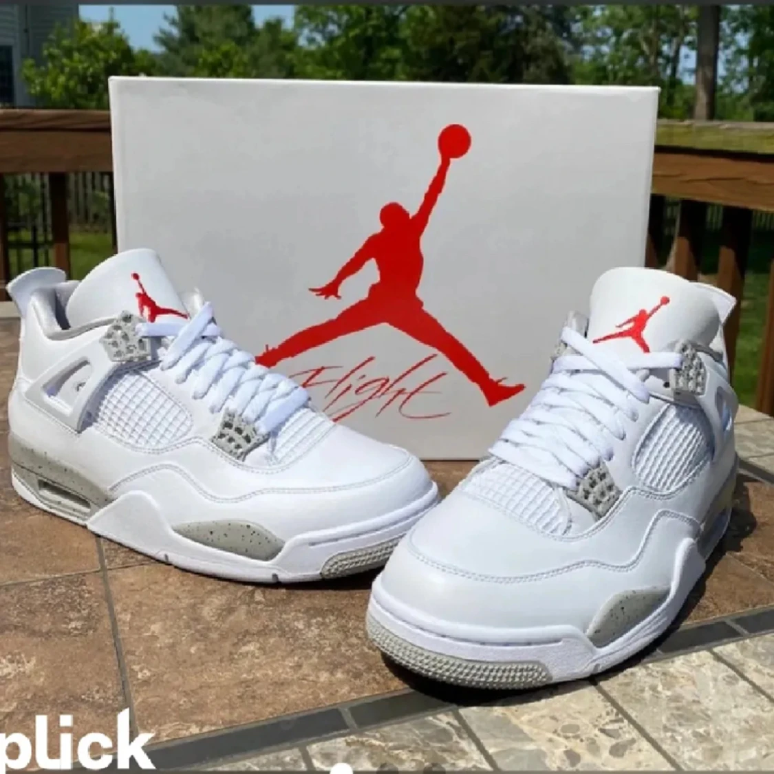 Jordan 4 white oreo - 91
