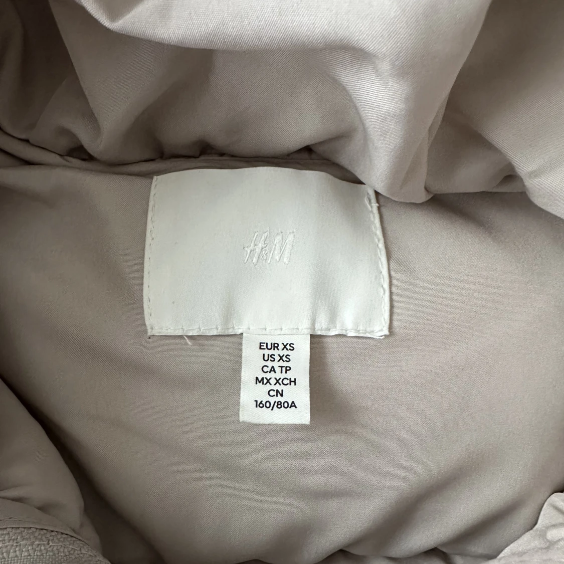 Beige pufferjacket - 91