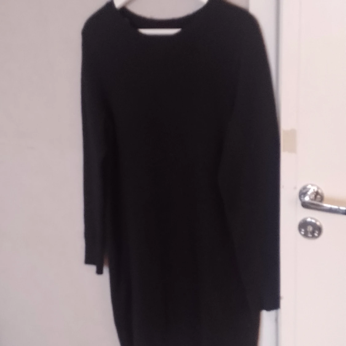 Varm lång mjuk svart tröja ONLY - 91