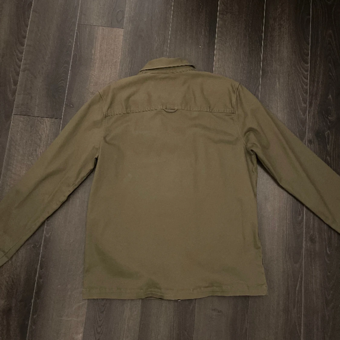 Lyle & Scott Twill Lichen Green Overshirt Jacket - 90