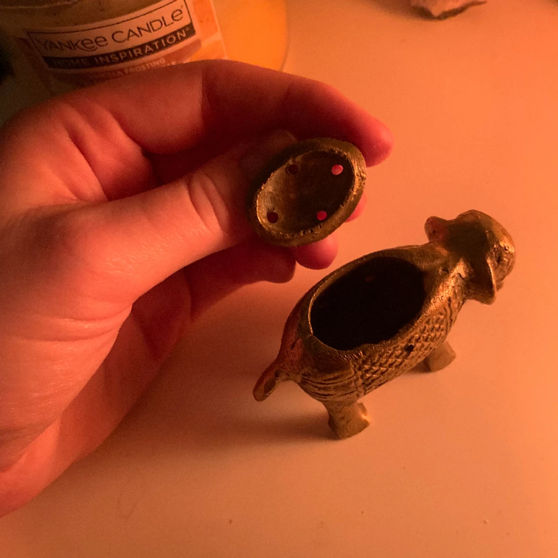 Elefant hållare till rökelser - 75