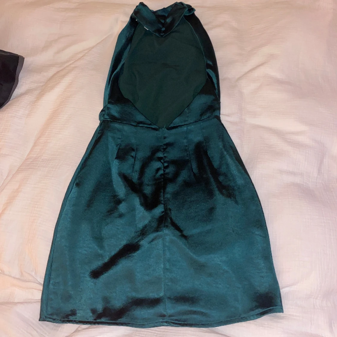 Grön Satinklänning - 91