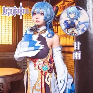 Ganyu cosplay  - Only used once! A little hole on the finger tip for phone access lol