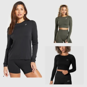 Gym toppar - Säljer några gym/träningstoppar från gymshark och iciw som inte kommer till användning! Alla är stl S och endast använda någon enstaka gång, självklart tvättade☺️SVARTA GYMSHARKTRÖJAN SÅLD‼️