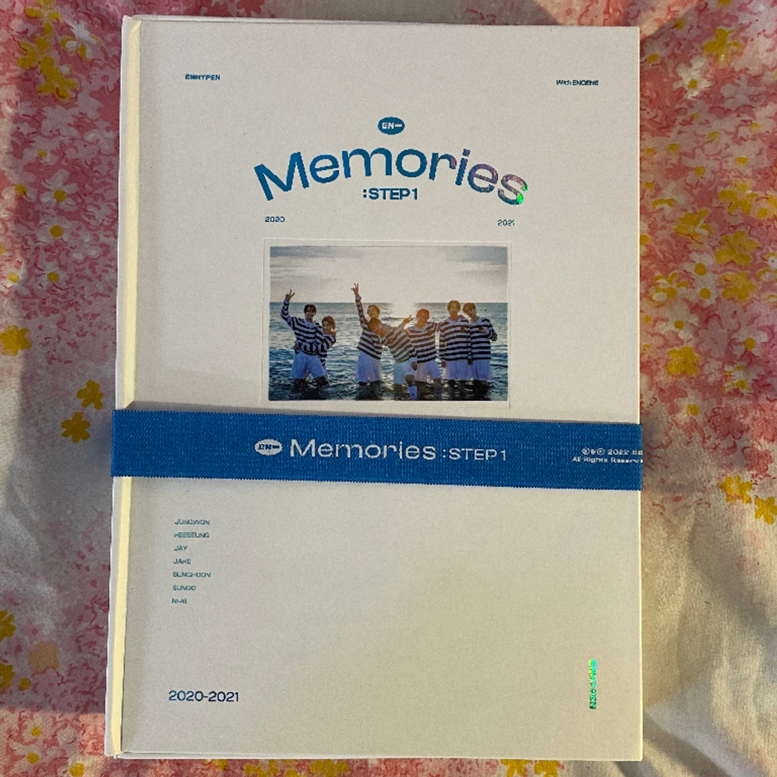 Enhypen memories: step 1 dvd