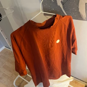 Acne studios blå konst runway kollektion  - Röd acne T-shiet från blå konst kollektionen är använd och tappat färgen en aning men fortfarande väldigt fin till tex blåa jeans  Storlek S men relativt oversize  Nypris 1600kr 2017