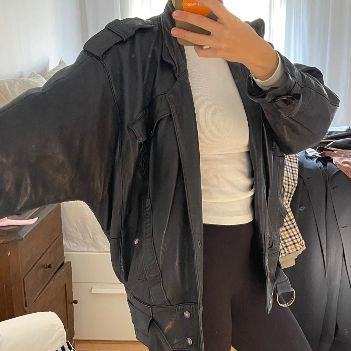 Skinnjacka | Vintage