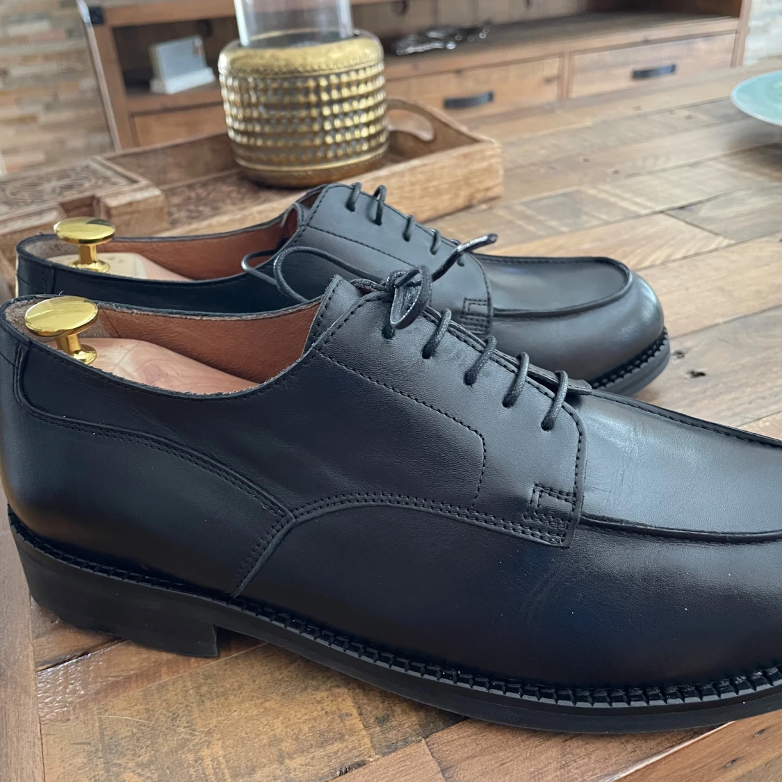 Helt nya Franska skor 