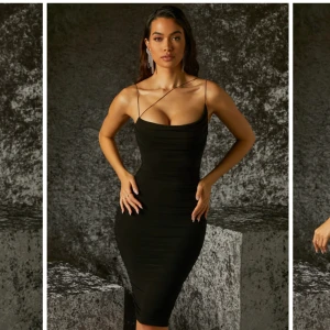 Svart klänning - oh polly  - En svart klänning i storlek 36, använd endast en gång. 