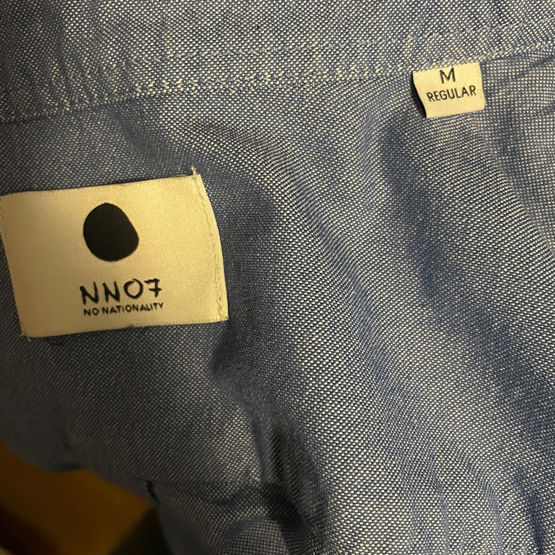 Blå NN07 skjorta  - 92