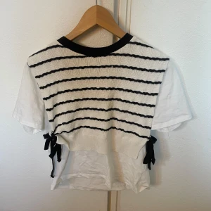 t-shirt med väst - köpt på zara, älskar den men knappt använd💕nypris över 300kr