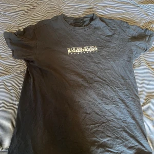 tshirts av olika märken - 1. napapijri strlk S 70kr. 2. lyle & scott tshirt strlk S 70kr. 3. bläck tshirt strlk M 50kr. 4. polo RL långärmad strlk 160-180 jr 30 kr. 5. lyle & scott strlk 14/15 years 30 kr.