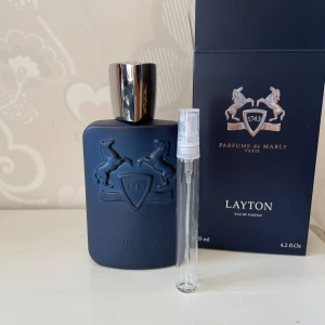 Parfums de Marly Layton  - Säljer 10ml samples av min Parfums de Marly Layton.