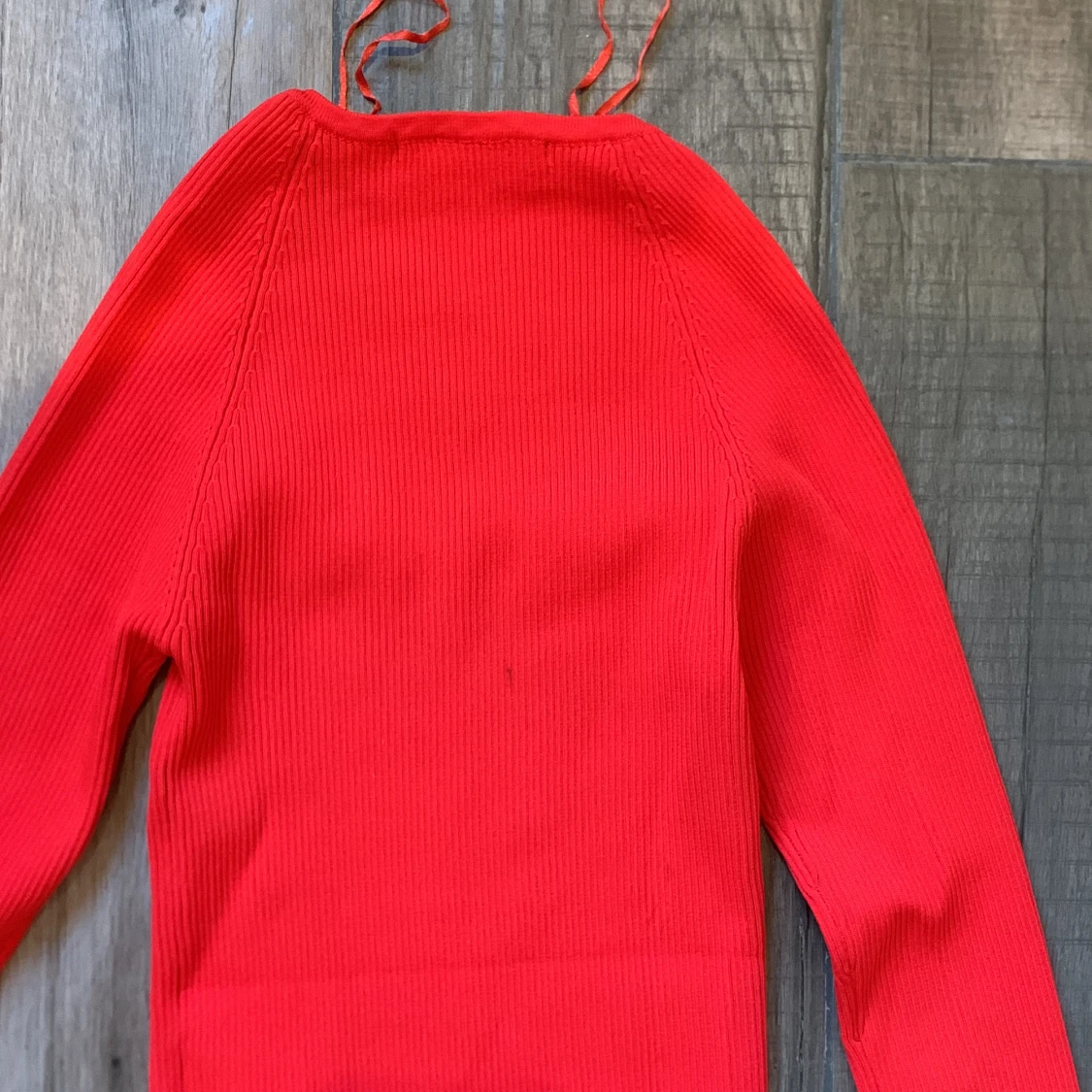 Rib stickad topp - 91