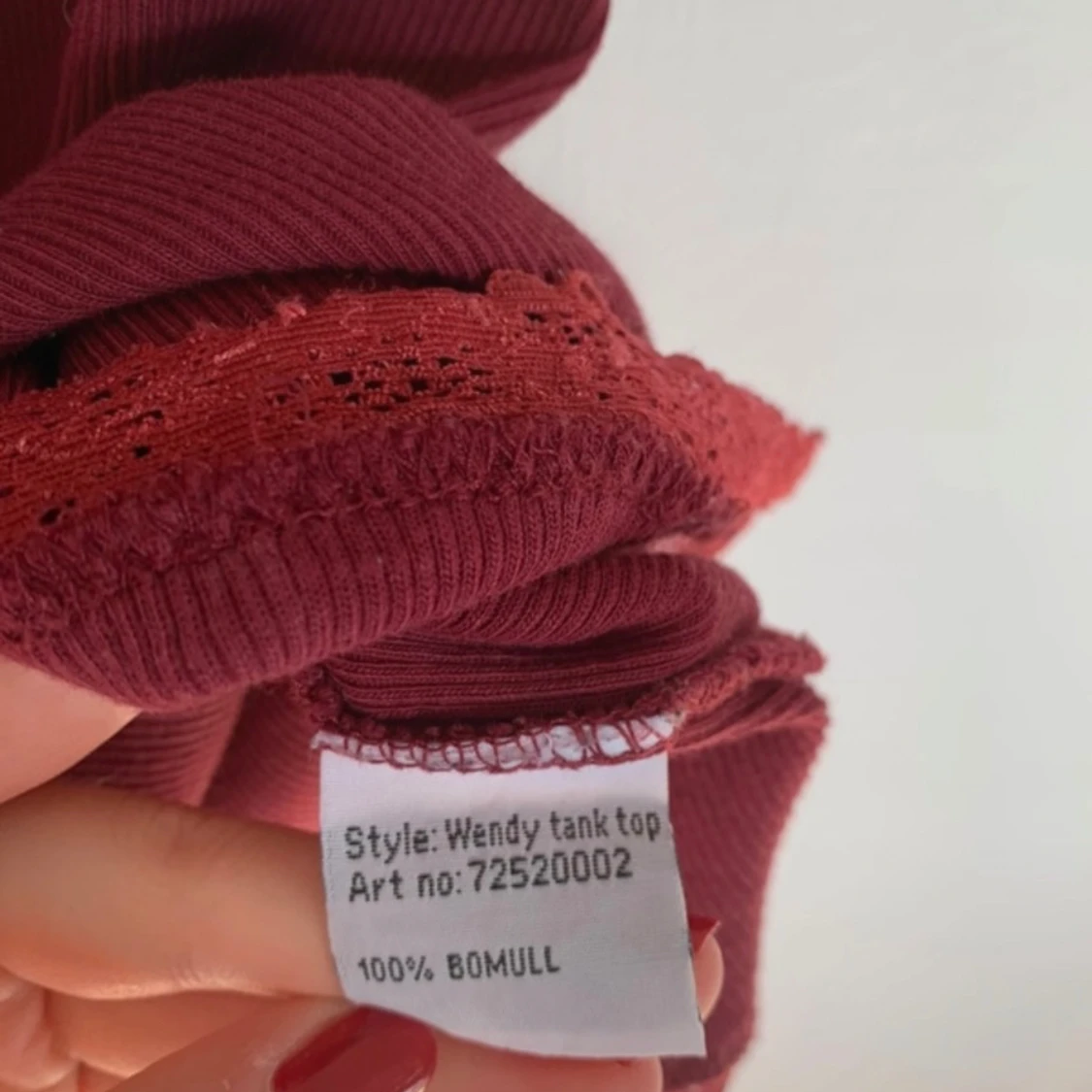 jättegulligt spetslinne - 91