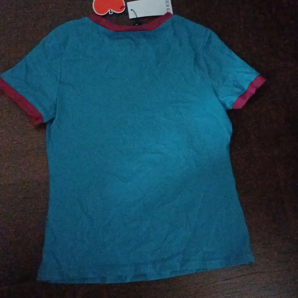 Brand new blue tshit w print from cider fits as an XS . T-shirts.