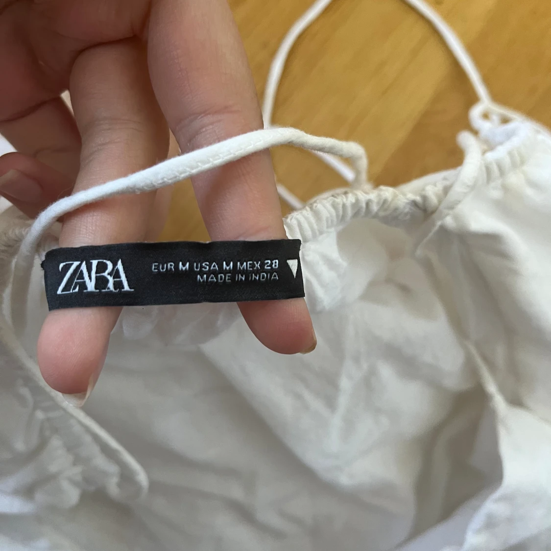 Vit klänning ifrån zara🤍 - 93